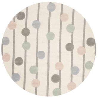 Safavieh Alfombra lana marfil/multicolore 152 x 152 cm