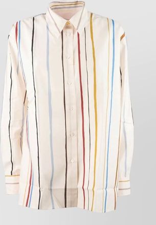 Paul Smith striped shirt collared neck long sleeves