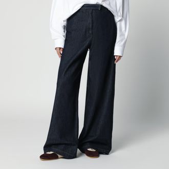 Dries Van Noten Dark indigo wide-leg jeans