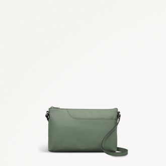 Radley London Pistachio Medium Ziptop East-West Cross Body Bag Pockets SS26 Radley London