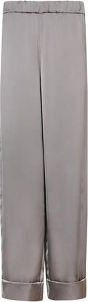 Blanca Vita Grijze Stijlvolle Damesbroek - Dames - Straight fit broeken - Grijs - S - Broeken