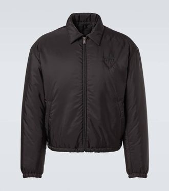 【関税&送料込】Prada Black Polyurethane Blend Padded Jacket Prada: Black Jackets now up to −37% | Stylight