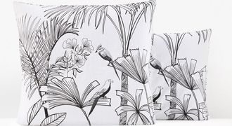 La Redoute Interieurs Kussensloop gewassen halflinnen, Jalapao