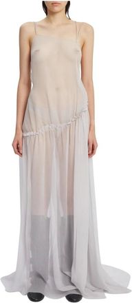 Ann Demeulemeester Mujer, Vestidos, Gris, Talla: M