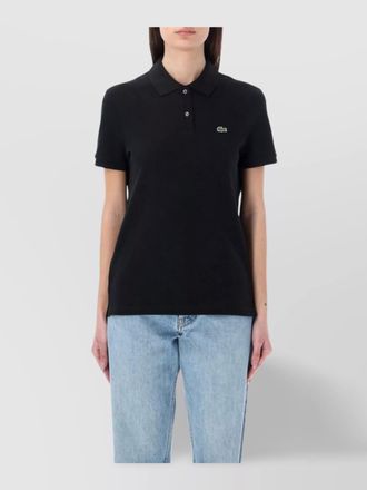 Lacoste cotton short-sleeve polo shirt