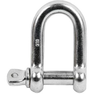 cofan Grillete Recto M-18 Zincado Caja 10 Unid., Grillete Recto Galvanizado Ideal Para Fabricaci&oacute;n De Eslingas De Cadena, Cuerdas Y Gazas. Disponible Desde 