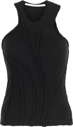 Talia Byre Cotton Tank Top - Dames - Tops zonder mouwen - Zwart - S - Katoen - Tops