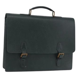 Louis Vuitton Borsa da lavoro Pre-owned Taiga - - Pre-owned - Uomo - Verde - ONE SIZE
