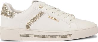 Carvela Womens Daze Jewel Sneakers - Gold - Size UK 6