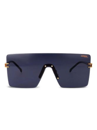 Carrera 1075/Shield gold-detail sunglasses - Black