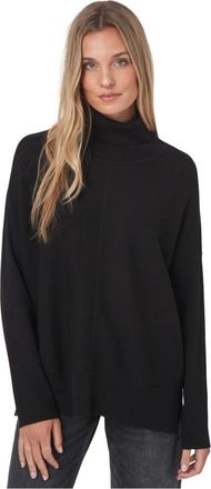 Repeat 1025 Turtleneck - Dames - Coltruien - Zwart - L - Truien & Vesten