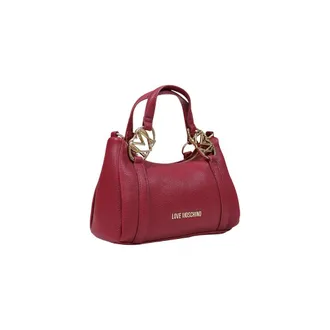 Love Moschino Pebbled Polyurethane Shoulder Bag - Purple