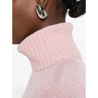 Aragona Fine-knit Cashmere Turtleneck Sweater - Pink