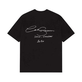 Cole Buxton Hombre, Camisetas, Negro, Talla: S