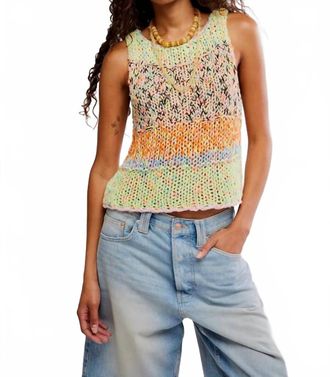 Free People Flea Market Tank Top In Paradise Combo