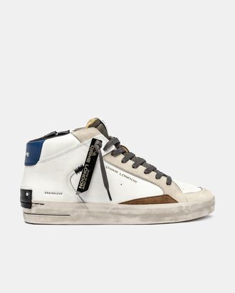 Crime London SK8 DELUXE MID DUSTY BLUE