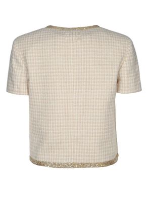 Miu Miu Womens Giacca Avorioalbino Wv-Poliestere Giacche E Gilet Jacket