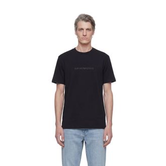 Emporio Armani Pima-Jersey Logo T-Shirt