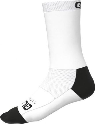 Al&eacute; Team Socks Velosocken - Unisex | wei&szlig;
