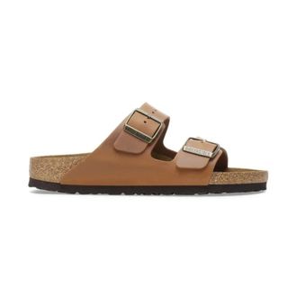Birkenstock Sliders, female, Brown, Size: 11 US Sliders Narrow Fit