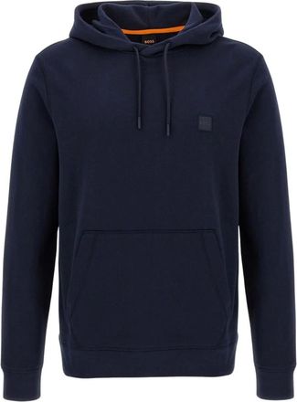 HUGO BOSS Hombre, Sudaderas, Azul, Talla: S