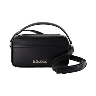 Jacquemus Handbags, male, Black, Size: ONE SIZE The Baneto Camera Bag