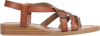 Blowfish April Sandal - Dames - Sandalen - Bruin - 38 EU - Schoenen