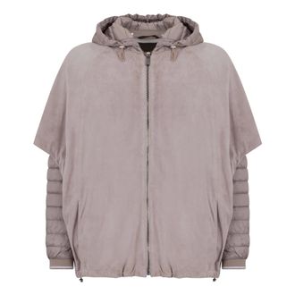 Moorer Cartamo Hooded Jacket - female - Moorer - Winter Jackets - Gray - S - Jackets