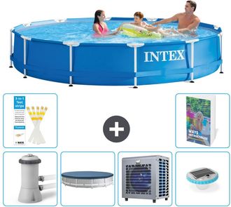 Intex Piscina Con Estructura Redonda - 366x76 Cm - 7-piezas S175