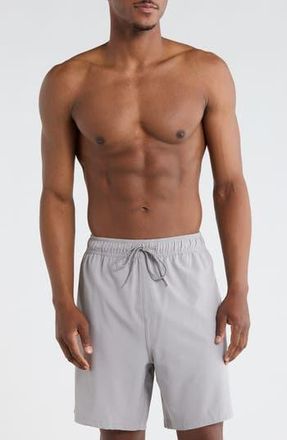 Champion Solid Volley Swim Shorts in Grey at Nordstrom Rack, Size Xx-Large