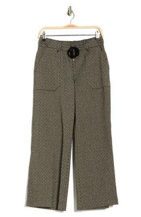Democracy Ab Leisure High Waist Utility Pants in Navy Gold Multi at Nordstrom Rack, Size X-Small P
