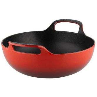 LE CREUSET Balti Dish Schmorbr&auml;ter 24cm, Kirschrot