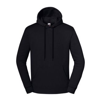 Fruit Of The Loom Fruit of the Loom Unisex Volwassen Iconic Premium Hoodie (Zwart)