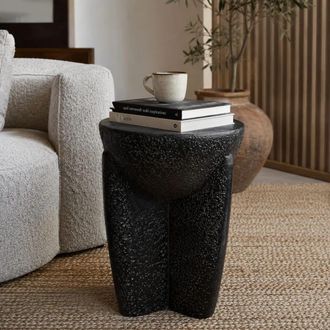 Wanderlust Deco Mesa auxiliar de magnesio 38 x 38 x 46h cm