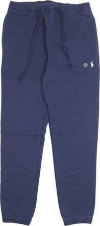 Polo Ralph Lauren Cotton Drawstring Trainingsbroeken - Heren - Sweatpants - Blauw - L - Katoen - Broeken