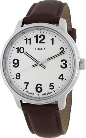 Timex Easy Reader Bold Quartz Cream Dial Mens Watch TW2V213006P