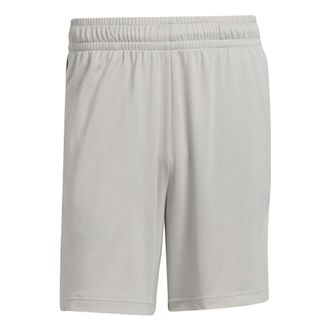 adidas Legends 3 Stripe Basketball Shorts Grey Black IL2304