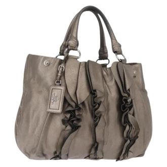 Prada Pre-owned Vintage Leather Handbag - - Pre-owned - Donna - Grigio - ONE SIZE