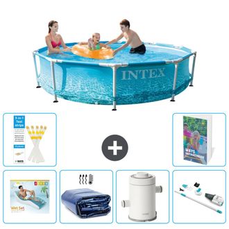 Intex Piscina Con Estructura Redonda - 305x76 Cm - 7-piezas S87