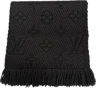 Louis Vuitton Pre-owned Stole - Heren - Vintage Accessoires - Zwart - ONE Size - Wol - Vintage