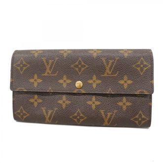 Louis Vuitton Brown Long Wallet (Bi-Fold) (Pre-Owned)