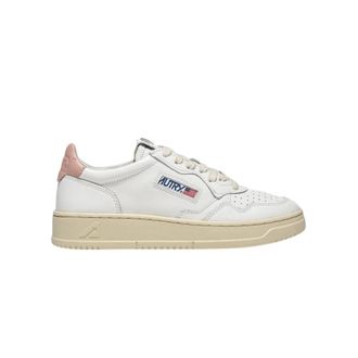 Autry Medalist Low - Dames - Sneakers - Wit - 39 EU - Katoen - Schoenen