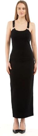 Moschino Maxi Jurk - Dames - Maxi kleedjes - Zwart - S - Kleedjes