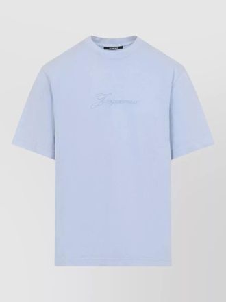 Jacquemus pigment crew neck short sleeve t-shirt