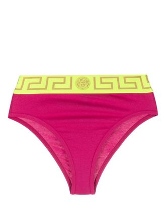 Versace Truien met logo tailleband - Roze