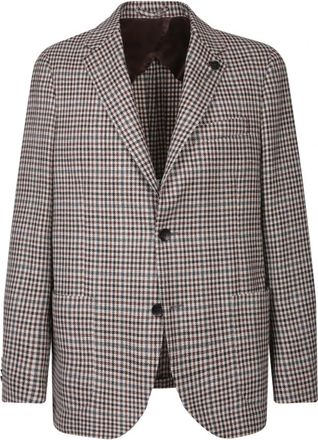 Lardini Blazer - Heren - Blazers - Beige - XL - Jassen