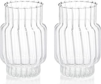 Zodax Mimo Set of 2 Glass Vases in Clear at Nordstrom Rack