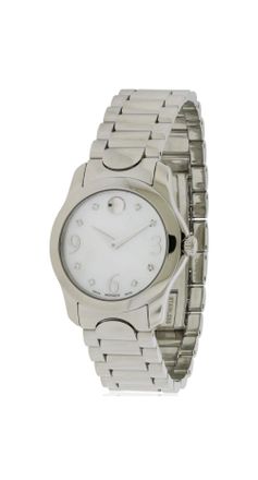 Movado Moda Stainless Steel Ladies Watch