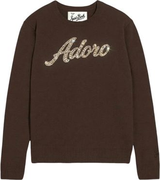 MC2 Saint Barth Maglione New Queen - - Knitwear - Donna - Marrone - M