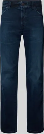 Wrangler Regular Fit Jeans im 5-Pocket-Design Modell Texas in Dunkelblau, Gr&ouml;&szlig;e 30/30